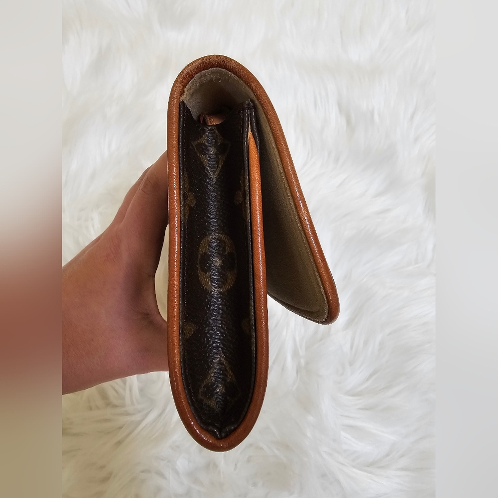 Louis Vuitton LV Shoulder Bag Pochette Twin GM Brown Monogram - Picture 6 of 17